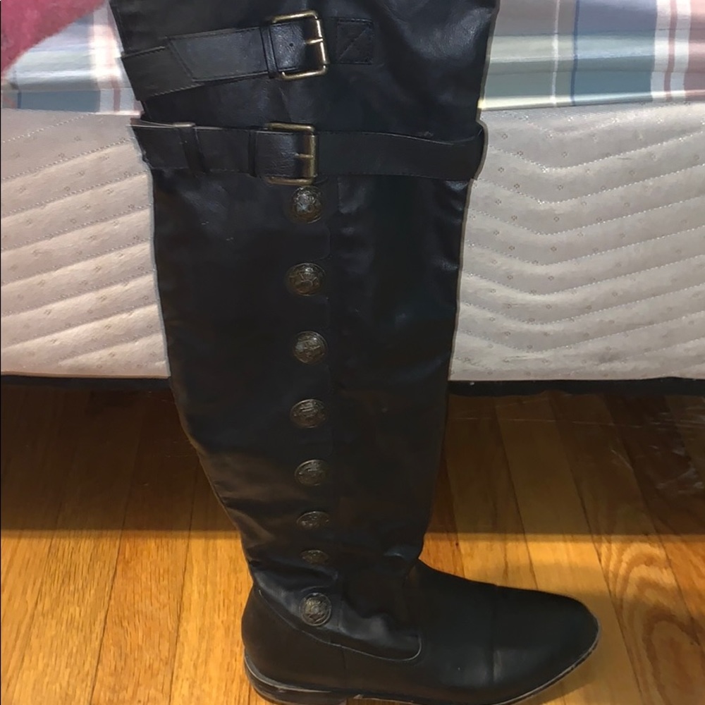 Black Leather boots